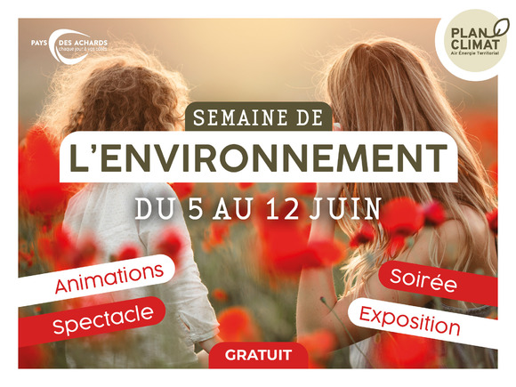 Semaine de l'environnement format écran