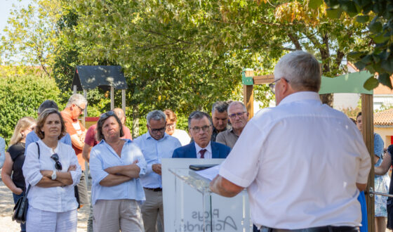 Pose de la 1ère pierre - Beaulieu-sous-la-Roche