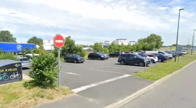 aire de covoiturage les achards